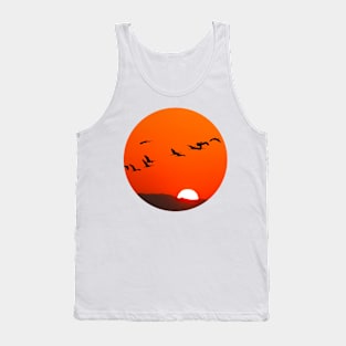 Beautiful sunset view Tank Top